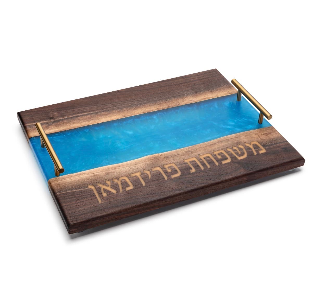 Blue Iris walnut board