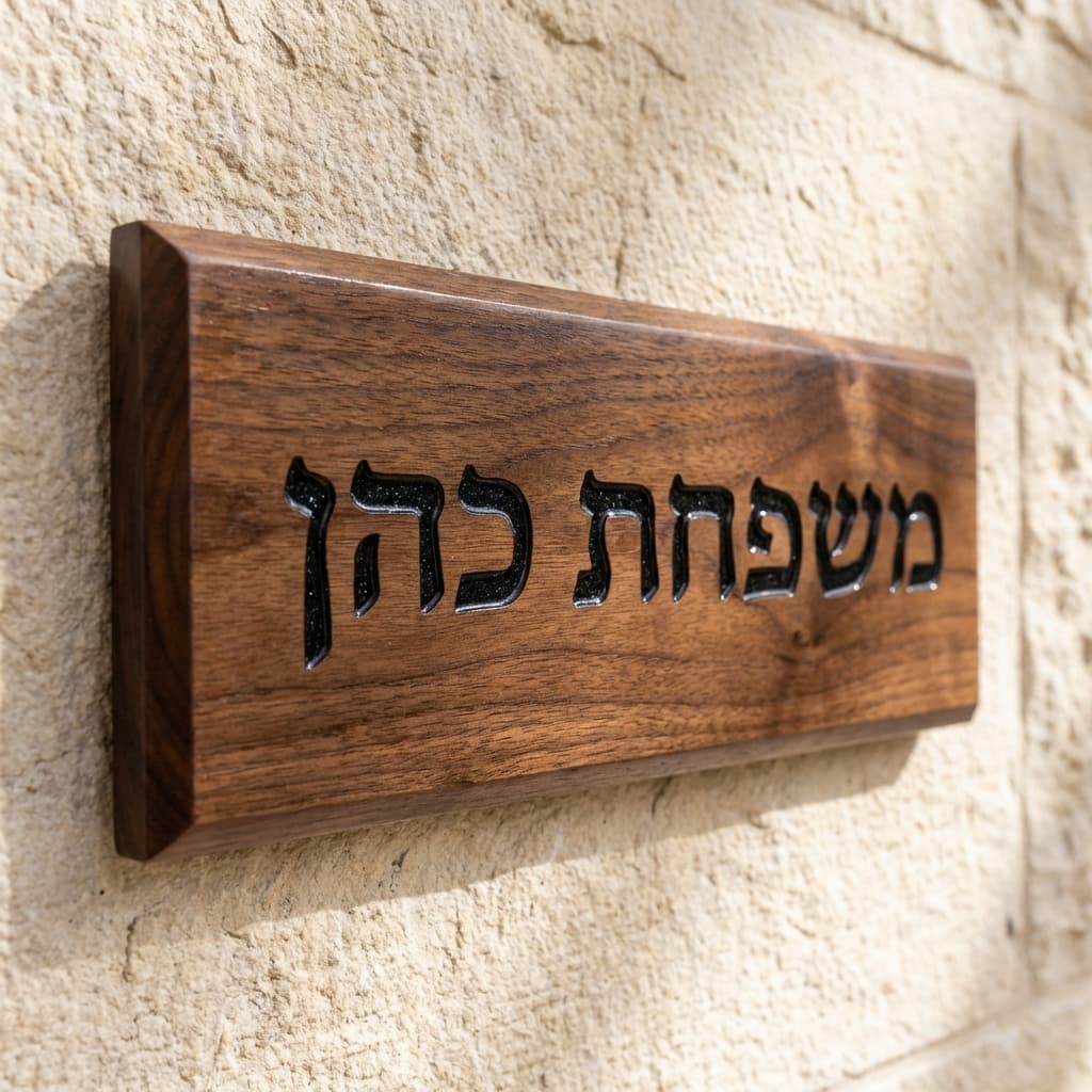 Custom door plaque