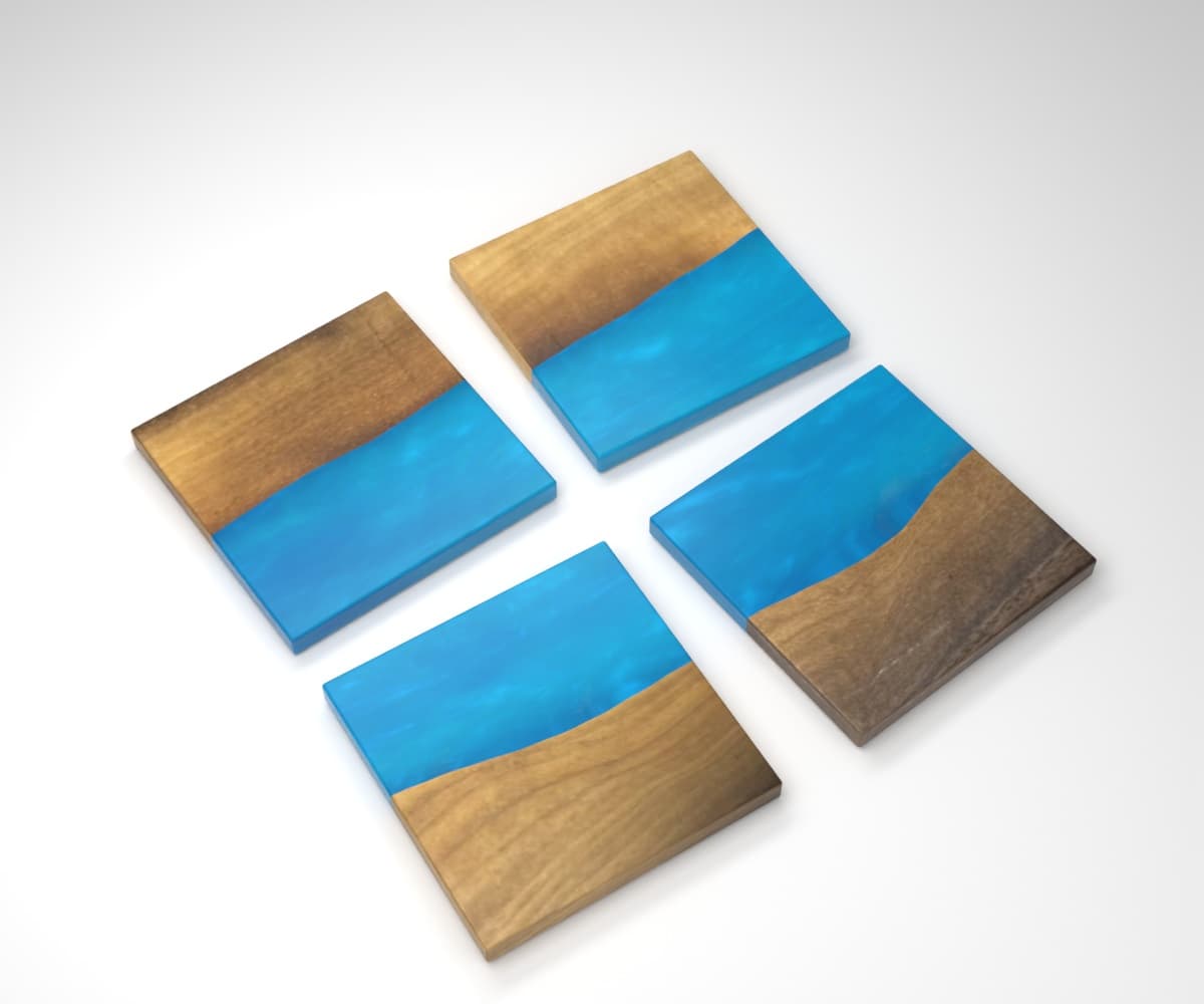Coasters — 3d product preview